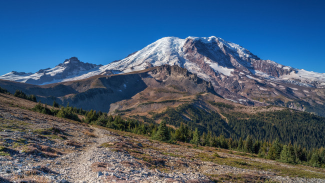 Обои картинки фото природа, горы, простор