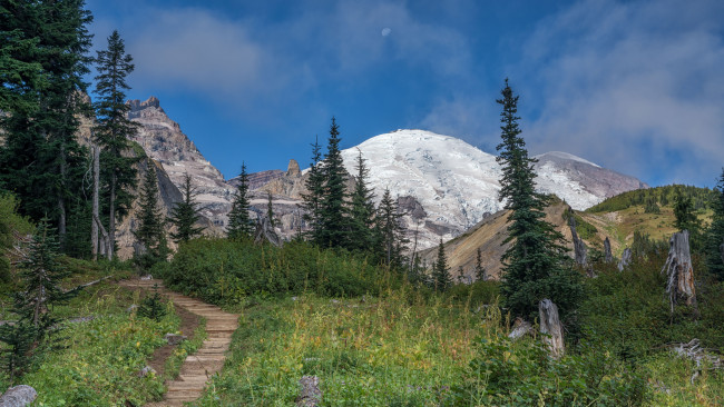 Обои картинки фото природа, горы, простор