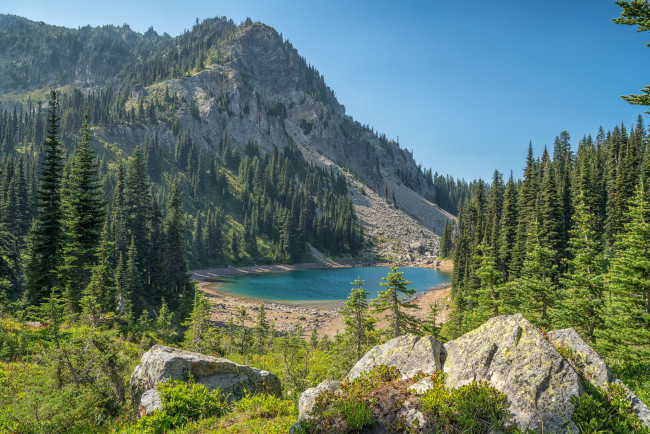 Обои картинки фото природа, горы, простор