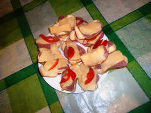 Картинка еда бутерброды +гамбургеры +канапе хлеб колбаса сыр помидоры томаты