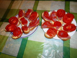 Картинка еда бутерброды +гамбургеры +канапе хлеб колбаса сыр помидоры томаты