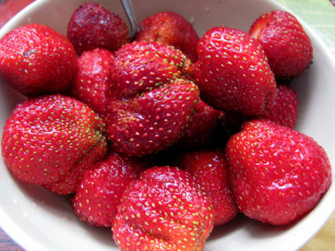 Картинка еда клубника +земляника