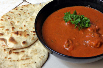 Картинка еда вторые+блюда лепешка индийская рагу кухня