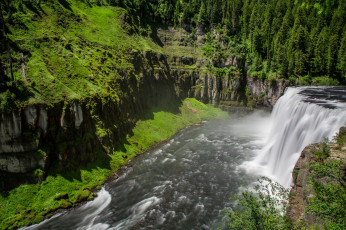 Картинка природа водопады простор