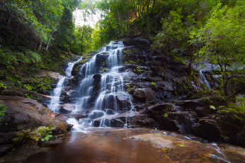 Картинка природа водопады простор