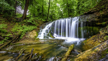 Картинка природа водопады простор