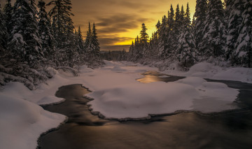 Картинка природа зима простор