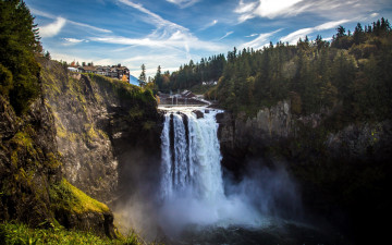 Картинка природа водопады поток водопад вода