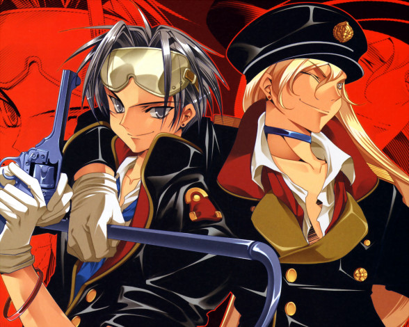 Обои картинки фото видео игры, absolute obedience, форма, оружие, киа, велбехенна, луиз, хардвич