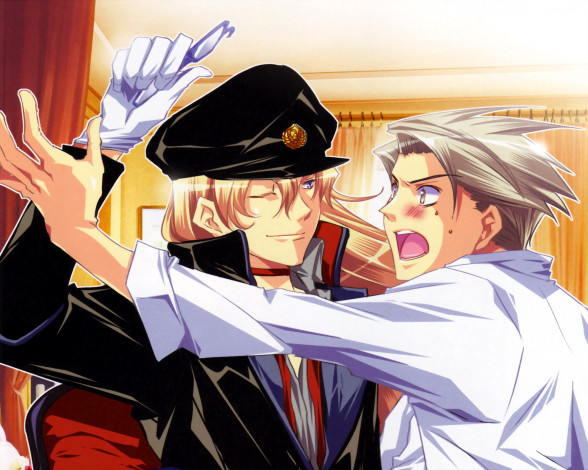 Обои картинки фото видео игры, absolute obedience, очки, жорес, луиз