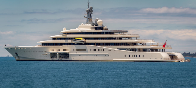 Обои картинки фото eclipse, корабли, яхты, суперяхта