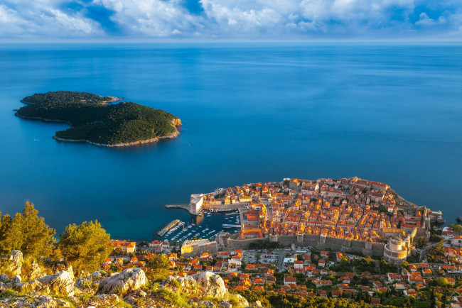 Обои картинки фото dubrovnik, города, дубровник , хорватия, простор