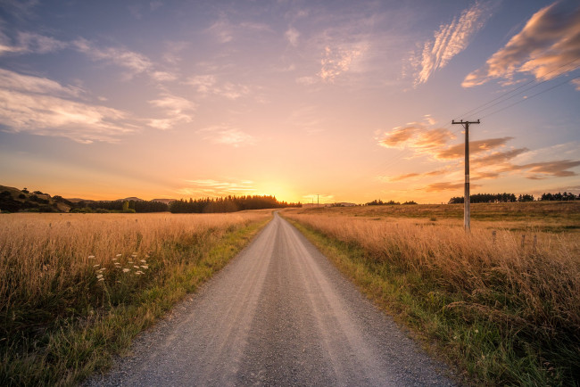 Обои картинки фото природа, дороги, простор