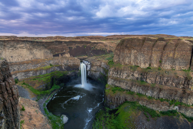 Обои картинки фото природа, водопады, простор