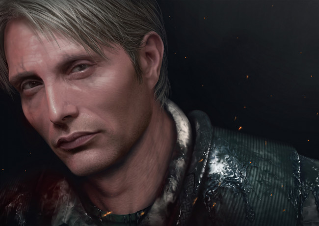 Обои картинки фото 3д графика, люди , people, мужчина, фон, взгляд