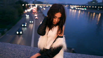 Картинка elvira девушки -+брюнетки +шатенки девушка река модель брюнетка красотка красавица флирт стройная фигура сексуальная секси поза взгляд макияж