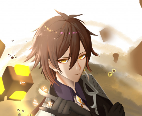 Обои картинки фото аниме, genshin impact, genshin, impact