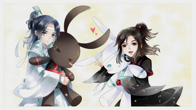 Обои картинки фото аниме, mo dao zu shi, the, untamed, неукротимый, повелитель, чэньцин, мосян, тунсю, mo, dao, zu, shi, магистр, дьявольского, культа