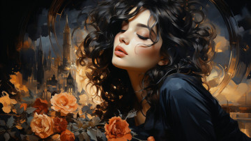 Картинка рисованное люди нейросети графика нейроарт ai art нейронные сети рисунки нейро искусство