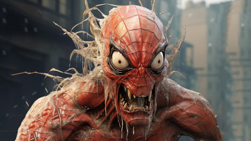 Картинка 3д+графика ужас+ horror нейросети графика нейроарт ai art нейронные сети рисунки нейро искусство