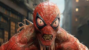 Картинка 3д+графика ужас+ horror нейросети графика нейроарт ai art нейронные сети рисунки нейро искусство