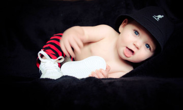 Картинка разное дети ребенок шляпа