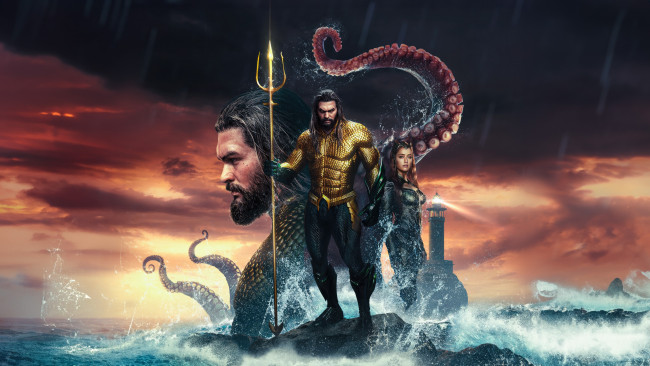 Обои картинки фото кино фильмы, aquaman and the lost kingdom, aquaman, and, the, lost, kingdom