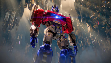 Картинка transformers+one+ +2024+ мультфильмы transformers+one transformers one трансформеры начало крис хемсворт chris hemsworth orion pax optimus prime озвучка