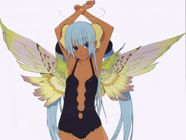 Обои картинки фото аниме, angels, demons