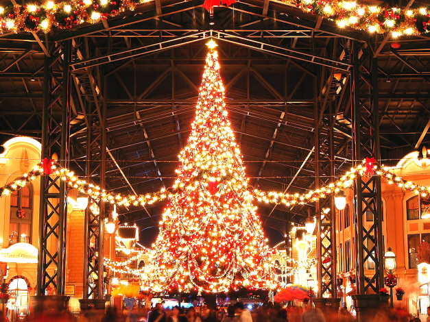 Обои картинки фото праздничные, Ёлки