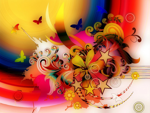 Обои картинки фото векторная, графика