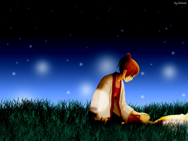 Обои картинки фото аниме, bokura, ga, ita