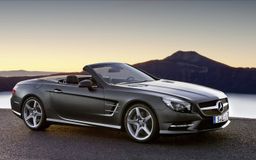 Картинка mercedes benz sl class 2013 автомобили