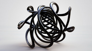 Картинка 3д графика другое изгибы