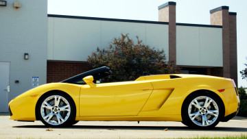 Картинка lamborghini gallardo автомобили скорость мощь автомобиль стиль