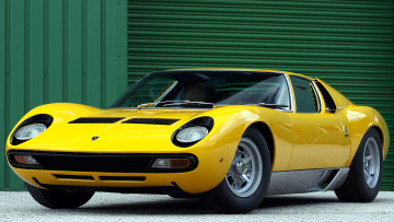 Картинка lamborghini miura автомобили автомобиль стиль мощь скорость