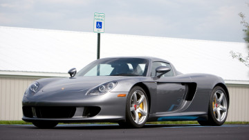 Картинка porsche carrera gt автомобили автомобиль стиль мощь скорость