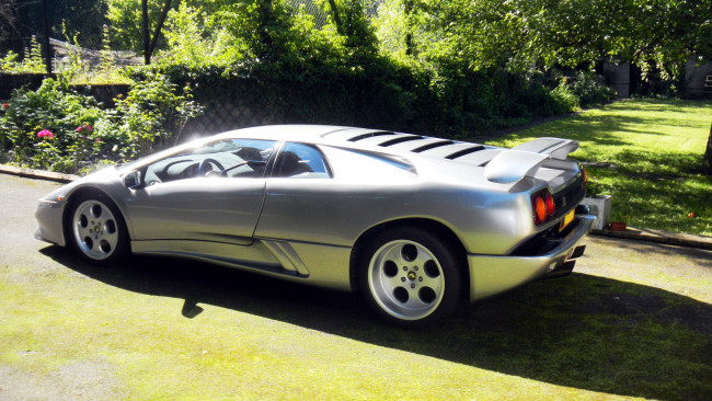Обои картинки фото lamborghini, diablo, автомобили