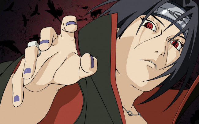 Обои картинки фото аниме, naruto, учиха, итачи