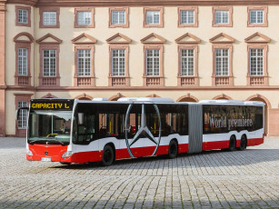 Картинка автомобили автобусы mercedes-benz 2014г l capacity