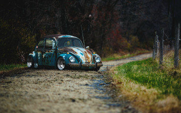 Картинка автомобили volkswagen vw car rat rod beetle