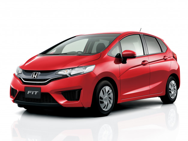 Обои картинки фото автомобили, honda, 2013, г, fit