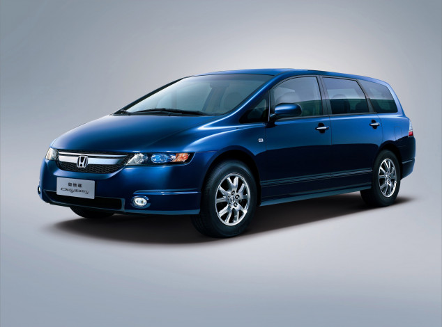 Обои картинки фото автомобили, honda, rb1, cn-spec, odyssey, синий