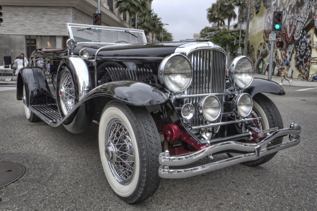 Обои картинки фото 1933 duesenberg model j torpedo convertible, автомобили, выставки и уличные фото, выставка, автошоу