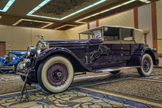 Обои картинки фото 1927 packard 343 convertible sedan, автомобили, выставки и уличные фото, автошоу, выставка