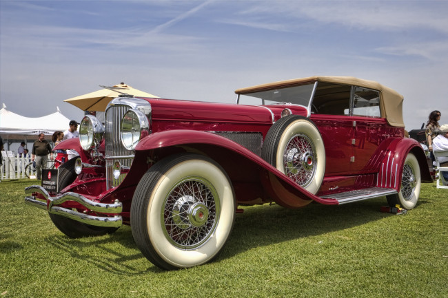 Обои картинки фото 1930 duesenberg convertible sedan, автомобили, выставки и уличные фото, автошоу, выставка