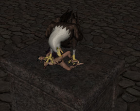 Картинка 3д+графика эльфы+ elves эльфийка взгляд фон орел