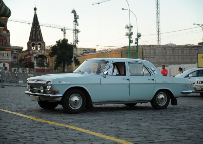 Обои картинки фото волга, автомобили, выставки и уличные фото, газ