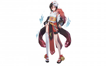 Картинка аниме unknown +другое+ фон взгляд девушка