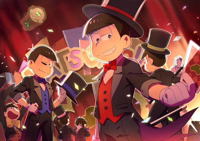 Обои картинки фото аниме, osomatsu-san, осоматсу